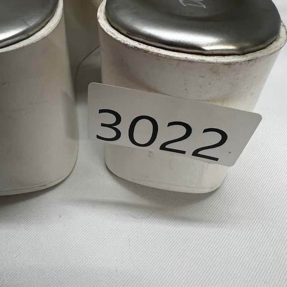 Dolls Kill Silver Metallic Platform Wedge US 6.5/7 Rave Goth Y2K Alternative - Picture 11 of 11